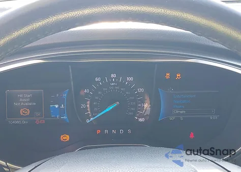 2016 Ford Fusion Titanium z USA, uszkodzony, nr VIN 3FA6P0K91GR140365